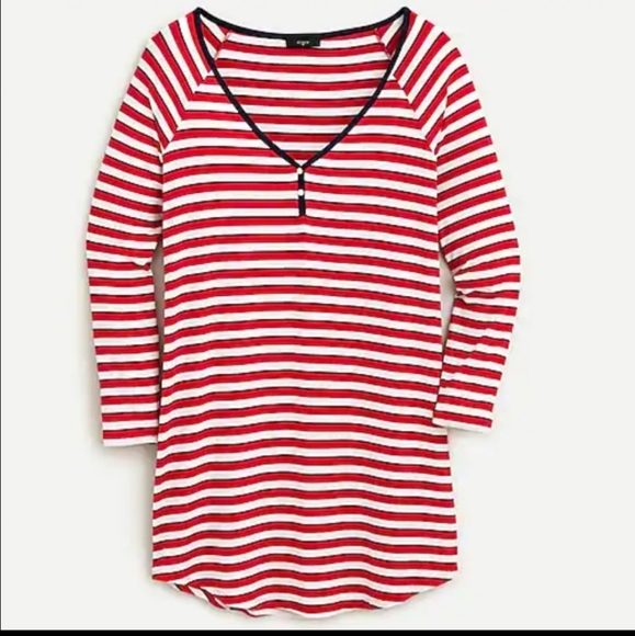 J. Crew Other - NWT J. Crew striped nightshirt
